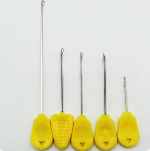 Accessorio per la pesca alla carpa in acciaio stile europeo: Ago per esche a pellet, attrezzo per l'infilatura di perline da pesca, modello A147 - Product Image 1