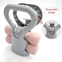 Ensemble d'haltères et de kettlebells multifonctionnels deux-en-un VIGFIT, écologiques, imperméables, pour usage domestique, durables, réglables, poids libres