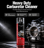 Nettoyant puissant pour carburateur, éliminateur de dépôts de carbone et de gomme pour voitures, motos, boîtier de papillon, bougies d'allumage et soupapes d'admission