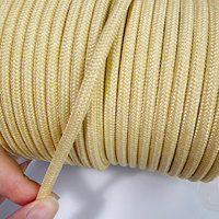 Sangle de levage haute résistance en Kevlar (5-6 mm), ignifuge et résistante aux hautes températures, couleur personnalisée pour l'extérieur