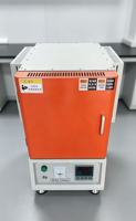 Horno de Mufla Tipo Caja, Horno de Alta Resistencia a la Temperatura, Horno Inteligente con Programación de Temperatura para Determinación de Cenizas