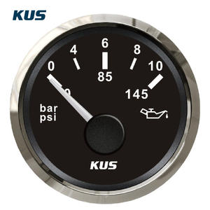 เกจวัดแรงดันน้ำมัน KUS 52 มม. สำหรับเรือเดินทะเล รองรับเครือข่าย NMEA 2000 และ J1939 - Product Image 2