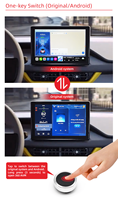 Décodeur intelligent Wemaer Android + système double d'origine, module de caméras de voiture 3D AVM 360 degrés pour mise à niveau de l'écran Vinfast VF3