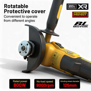 Amoladora Angular Inalámbrica DEWALT <span class=keywords><strong>de</strong></span> 125 mm con Motor sin Escobillas <span class=keywords><strong>de</strong></span> Iones <span class=keywords><strong>de</strong></span> Litio, Herramienta Eléctrica Compacta y Portátil para Reparaciones en el Hogar y la Construcción - Product Image 4