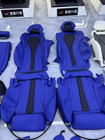 Kit de Housses de Siège Personnalisées pour BMW M3/M4/M5 : Siège Conducteur Modifié avec Éponge + Housses de Siège Améliorées pour X1 X2 X3 X4 X5 X6
