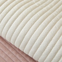 Nouvelle Coussin de Canapé en Flanelle Ultra Douce Couleur Unie Style Coréen Frais Antidérapant avec Volants pour Automne Hiver