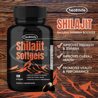 Complément alimentaire en gélules de Shilajit, capsules molles de Shilajit, capsule de Shilajit Gold pour hommes, extra forte