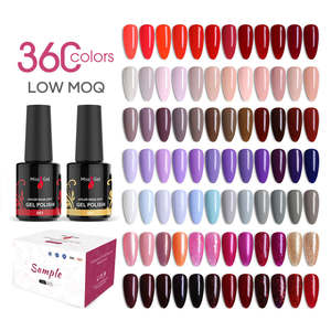 360 Couleurs Vegan Glitter Cat Eye Magnétique Semi Permanent Label Privé UV Gel <span class=keywords><strong>Vernis</strong></span> À Ongles - Product Image 1