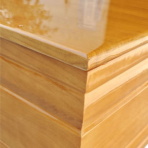 Tùy chỉnh phong cách Châu Âu rắn paulownia gỗ Quan tài tùy chỉnh thiết kế cho người lớn tang lễ Nguồn cung cấp-Bán buôn các nhà sản xuất - Product Image 2