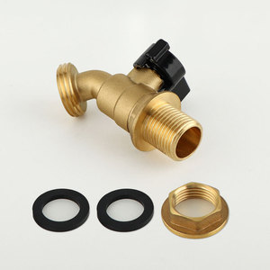 Robinet d'extérieur en laiton 1/2 pouce, avec noyau de valve tout en cuivre durable, connecteur d'eau de jardin - Product Image 3