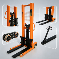 Empilhador Hidráulico Manual, Elevador de Paletes Manual, Equipamento de Manuseio de Materiais para Armazém