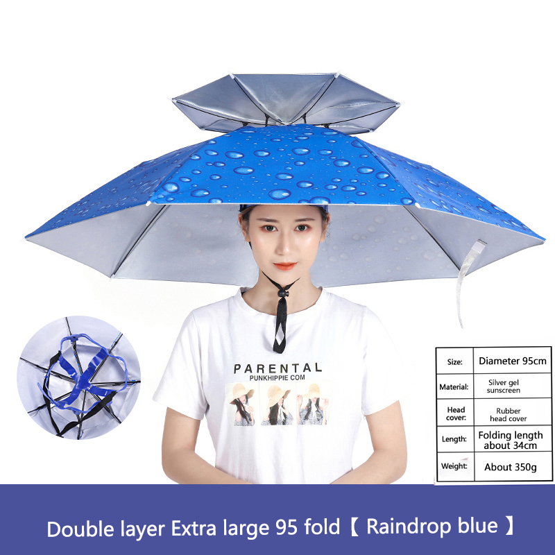 95cm Double layer rubber head cover-2