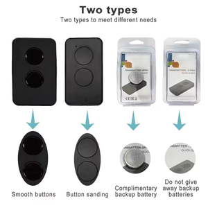 Kiểm soát cổng tương thích với doorhan <span class=keywords><strong>Transmitter</strong></span> 2pro với pin dự phòng nhà để xe điều khiển từ xa 433Mhz cán mã - Product Image 5