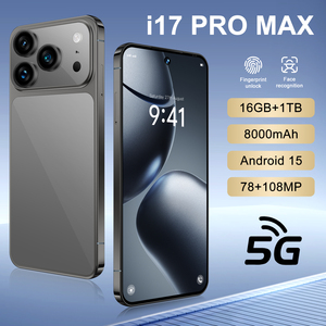 สมาร์ทโฟน I 17 Pro Max 5G รุ่นจีน กล้องหลัง 3 ตัว 108MP หน่วยความจำ 16GB+1TB แบตเตอรี่ 8000mAh ชาร์จเร็ว เวอร์ชันสากล ขายดีข้ามประเทศ - Product Image 5