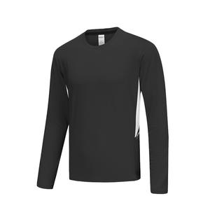 Vente en gros sur mesure T-shirt de sport pour hommes à séchage rapide vêtements d'entraînement à manches longues en soie de glace doux pour la peau - Product Image 2