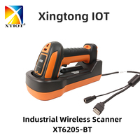 XT6205BT OEM Mégapixels BT Scanner de codes-barres industriel sans fil 1D 2D haute vitesse pour l'usine de fabrication
