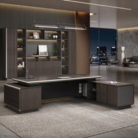 Escritorio Ejecutivo Grande Premium, Resistente, para Gerentes, Estación de Trabajo para Oficina Comercial, Ideal para Proyectos