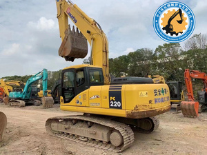 Excavadora de cadenas Komatsu PC220-7 de segunda mano, 22 toneladas, motor de 125 kW, lista para enviar - Product Image 5