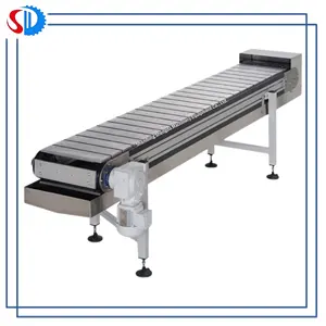 High Load Capacity Stainless Steel Chain Plate/ Flat Plate Conveyor For Conveying Waste And Scrap