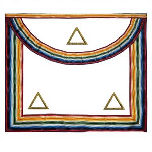 Delantal de Miembro de la Hermandad Royal Ark Mariner Bordado Personalizado de Alta Calidad (Tela de Lona) Nuevos Delantales de Regalia Masónica del Reino Unido - Product Image 3