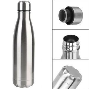 Bouteille d'eau en acier inoxydable avec impression de logo, cadeau promotionnel personnalisé, bouteille d'eau de sport 500 ml - Product Image 4