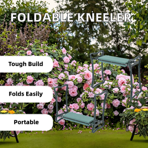 Portable Modern Style Foldable Garden Kneeler <b>Bench</b> <b>Seat</b> Durable Aluminium with <b>Storage</b> Bag Easy-to-Carry Boxed - Product Image 3
