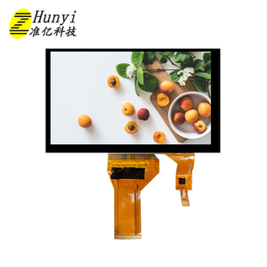 Modulo Display LCD TFT 7" 800x480 RGB 50 Pin, Retroilluminato, Orizzontale, Per Elettrodomestici E Controllo Industriale