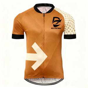 Maillot de Ciclismo de Manga Corta con Diseño de Flechas, Múltiples Colores, Transpirable, de Secado Rápido, para Ciclismo de Montaña y Carretera - Product Image 2