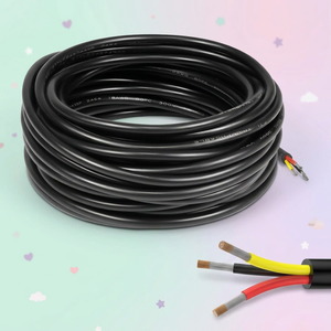 สายไฟทองแดงแบบยืดหยุ่น SCITYNEO 3 แกน ขนาด 4 ตร.มม. ฉนวน PVC สายไฟกลม ตัวนำแบบตีเกลียว 11 AWG 600V รุ่นเปลือย 0099 - Product Image 2