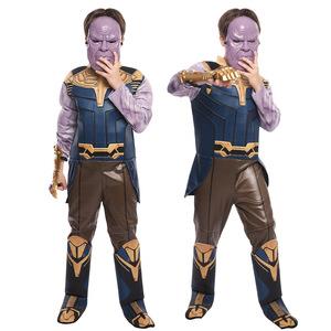 Disfraz de Thanos para niños, máscara morada, traje para fiesta en el escenario, de 8 a 13 años - Product Image 4