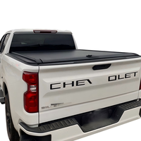 Couverture de benne rigide rétractable manuelle pour Chevrolet Silverado 1500 2014 2019 2020 5.8ft