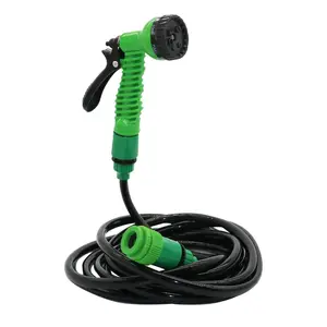 Flexible 5m/10m/20m High Pressure 7 Functions Expandable Water Gun For Garden Watering Hose Car Wash