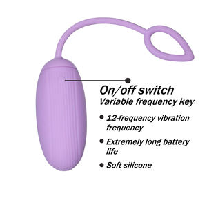 Kadınlar İçin Zıplayan Yumurta Şeklinde Özel Masaj Aleti Su Geçirmez Şarj Edilebilir Düşük Sesli Açık Hava Kullanımı Yetişkin Seks Oyuncağı - Product Image 6