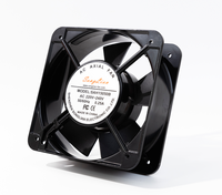 Ventilateur axial 150x150x51mm 110V 220V 12V 24V 48V à haut débit d'air (CFM) pour la ventilation industrielle des armoires et le refroidissement des machines de soudage