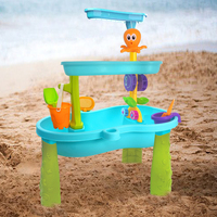 JinYing Nouvelle Arrivée Jeu Extérieur Trois Couches Trois Pieds Plage de Sable Table à Eau Enfants pour Enfants Tout-Petits