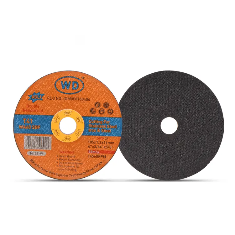 WD 105*1*16Mm Harga Bagus 105 Mm Pengamplasan Cakram Pemotong Batu Roda Pemotongan Abrasif