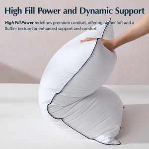 <span class=keywords><strong>Oreiller</strong></span> ergonomique cervical orthopédique à mémoire de forme avec contour de soutien pour soulager la pression et favoriser le sommeil - Product Image 2