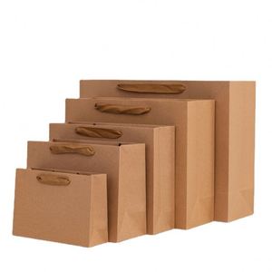 Bolsa de Papel Kraft Marrón Ecológica para Restaurante, Precio de Fábrica, con Logotipo Personalizado e Impresión Digital - Product Image 6