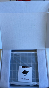 Panneau solaire 8W avec batterie pour caméra de sécurité, avec port Micro USB et USB-C pour caméra rechargeable extérieure DC 5V - Product Image 6