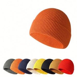 2025 New in Stock Fashion Knitted <b>Hat</b> Seamless Beanie <b>Hat</b> Winter Warm <b>Hat</b> <b>for</b> Men Women - Product Image 1
