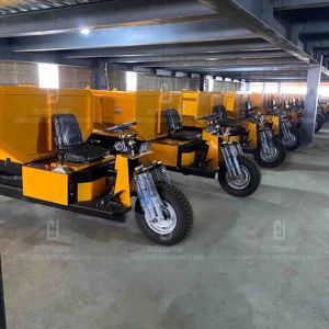 JINYE Elétrico Três Rodas Triciclos Dump Truck Carga Agrícola 1.5tn Mineração <span class=keywords><strong>Dumper</strong></span> - Product Image 6
