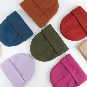 LCC3361 Bonnet d'hiver en tricot tendance, bonnet en <span class=keywords><strong>satin</strong></span> de soie, logo brodé personnalisé, bonnets avec logo brodé - Product Image 1