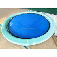 Hamac aquatique gonflable, ponton flottant, radeau gonflable pour la famille et les amis, bouée flottante ronde pour les fêtes, flotteur aquatique