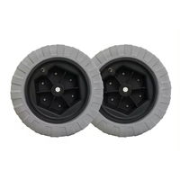 16 "roues de chariot de plage Kayak pneus de sable ballon pneus accessoires de chariot