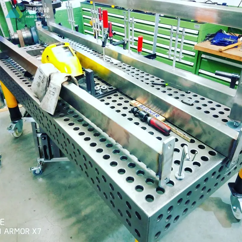 3D Welding Table with Clamping Devices for getting higher welding efficiency 3D steel welding table