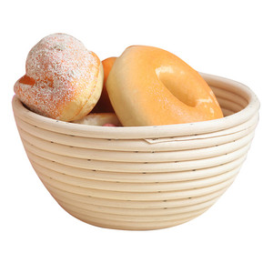 Set di cestini per impermeabilizzare il pane in Rattan con accessori da 5 pollici a lievitazione naturale cesti da forno 2 Banneton Vietnam francese Indonesia - Product Image 2