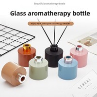 Bouteilles diffuseurs d'arômes haut de gamme sans flamme en verre sodocalcique, personnalisables pour la vente en gros transfrontalière, pour la décoration intérieure/extérieure d'hôtels, options DIY