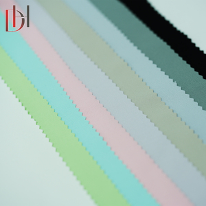 Chất lượng cao 220 GSM đôi phải đối mặt với Polyester Spandex căng yoga quần áo vải thoải mái thân thiện với da - Product Image 6