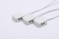 Prise de courant en cuivre avec connecteurs 2510 pour boîte de distribution 1 à 4 voies avec bornier, boîte de jonction séparateur (éclairage LED)