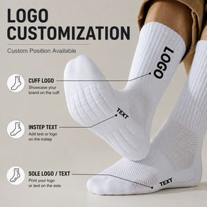 Men Women Custom Sports Socks Customized Basketball Running Socks Breathable Towel Bottom Sport Sock Custom Logo - Product Image 5